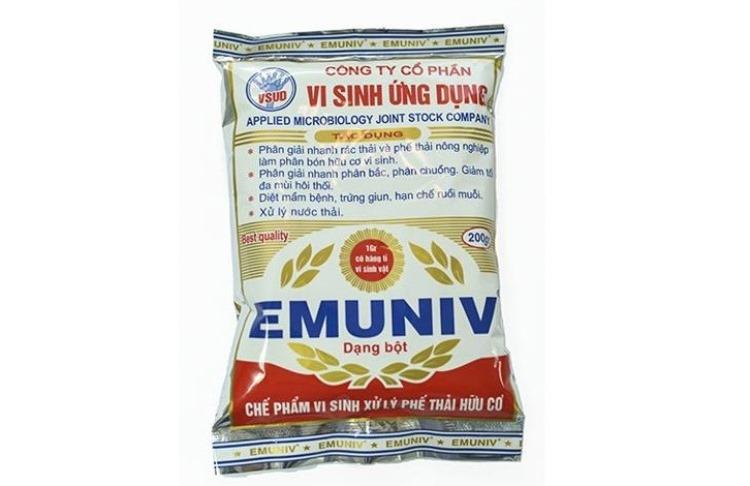 Chế phẩm vi sinh EMUNIV (dạng bột)